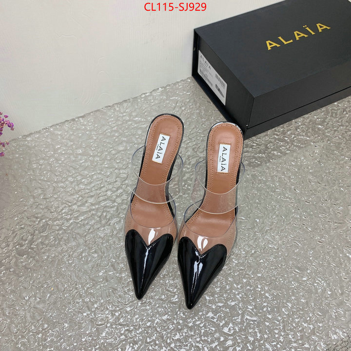 Women Shoes-ALAIA can you buy replica ID: SJ929 $: 115USD