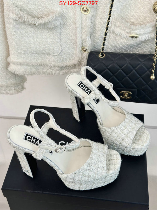 Women Shoes-Chanel buy top high quality replica ID: SC7797 $: 129USD