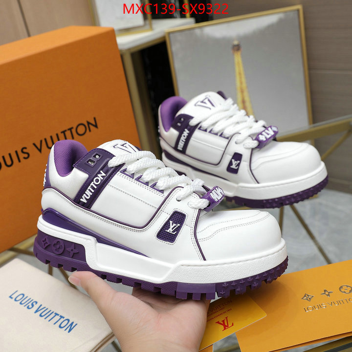 Women Shoes-LV designer replica ID: SX9322 $: 139USD
