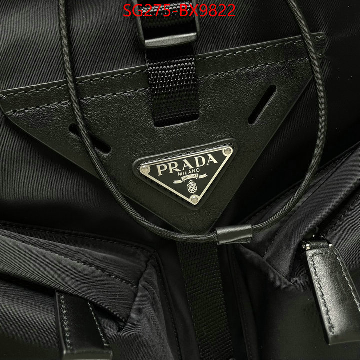 Prada Bags(TOP)-Backpack- are you looking for ID: BX9822 $: 275USD,