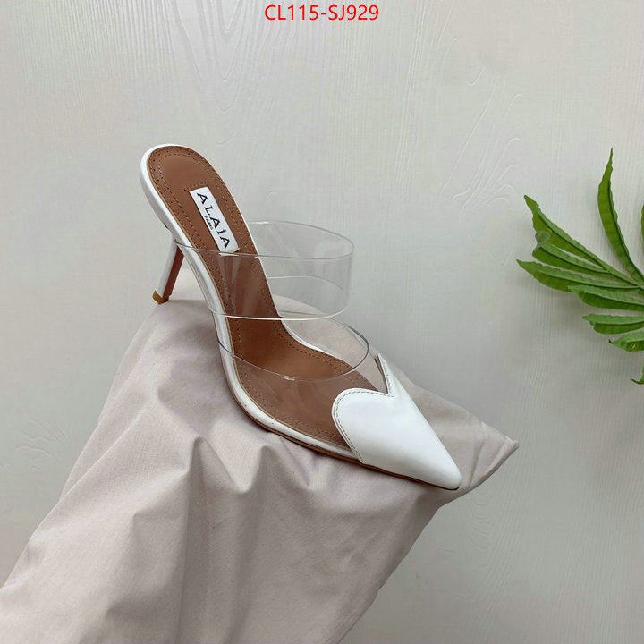 Women Shoes-ALAIA can you buy replica ID: SJ929 $: 115USD