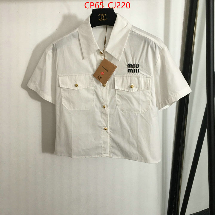 Clothing-MIU MIU exclusive cheap ID: CJ220 $: 65USD