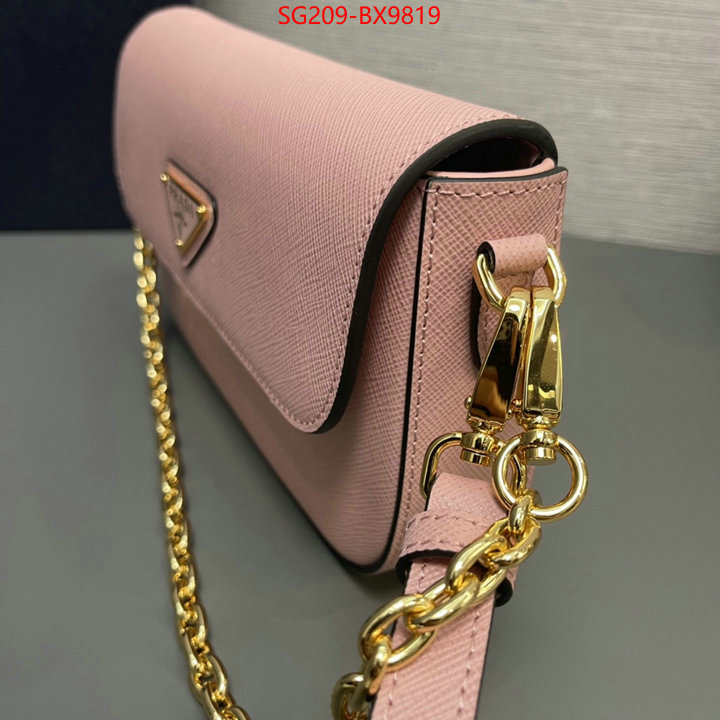 Prada Bags(TOP)-Crossbody- best wholesale replica ID: BX9819 $: 209USD,