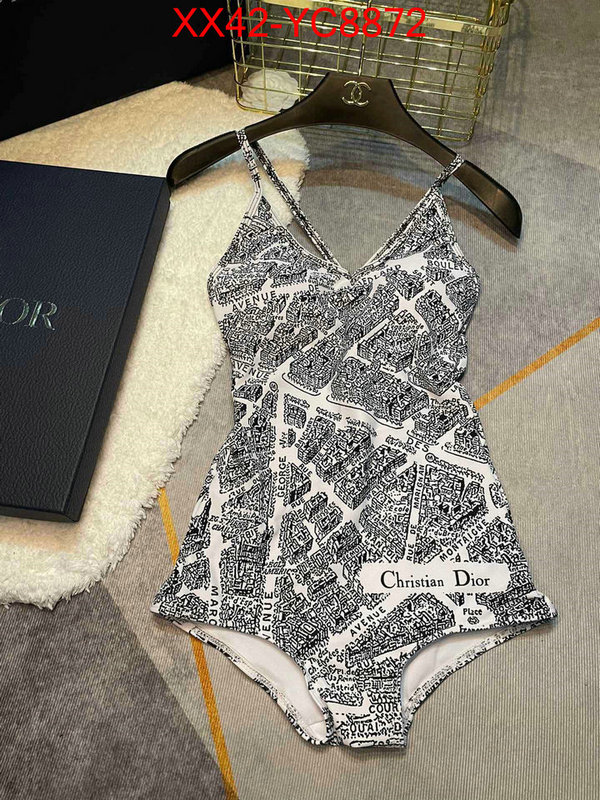 Swimsuit-Dior how to find designer replica ID: YC8872 $: 42USD