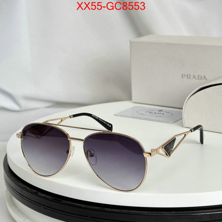 Glasses-Prada fake aaaaa ID: GC8553 $: 55USD