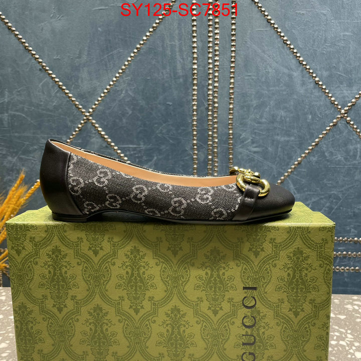 Women Shoes-Gucci replica aaaaa designer ID: SC7851 $: 125USD