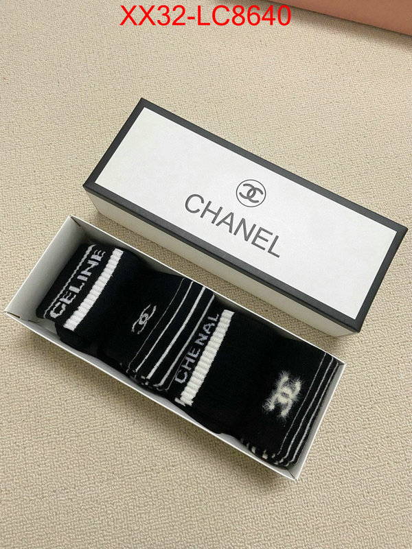 Sock-Chanel replica for cheap ID: LC8640 $: 32USD