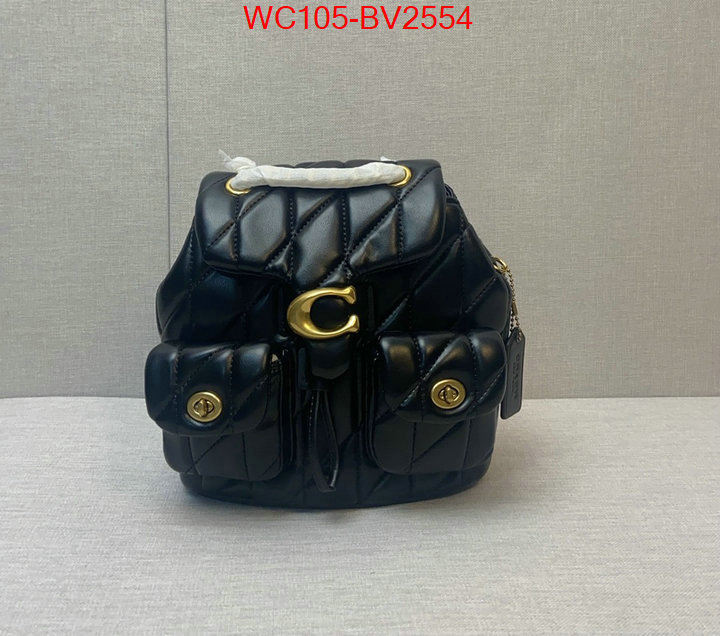 Coach Bags(4A)-Backpack- sell online ID: BV2554 $: 105USD,