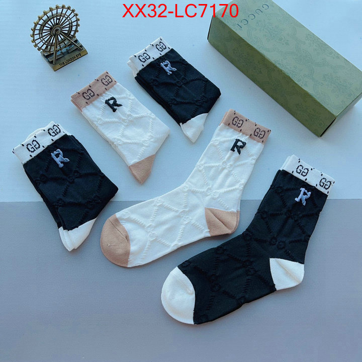 Sock-Gucci cheap wholesale ID: LC7170 $: 32USD