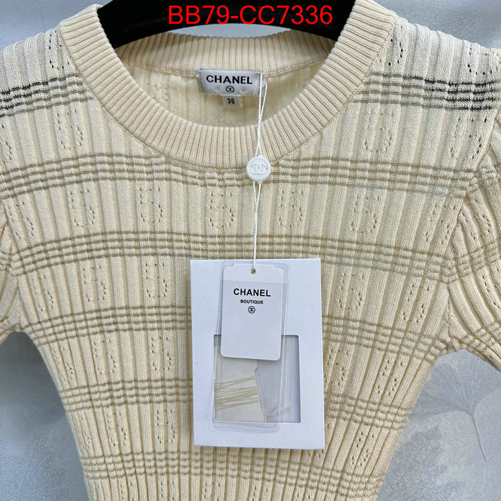 Clothing-Chanel best wholesale replica ID: CC7336 $: 79USD