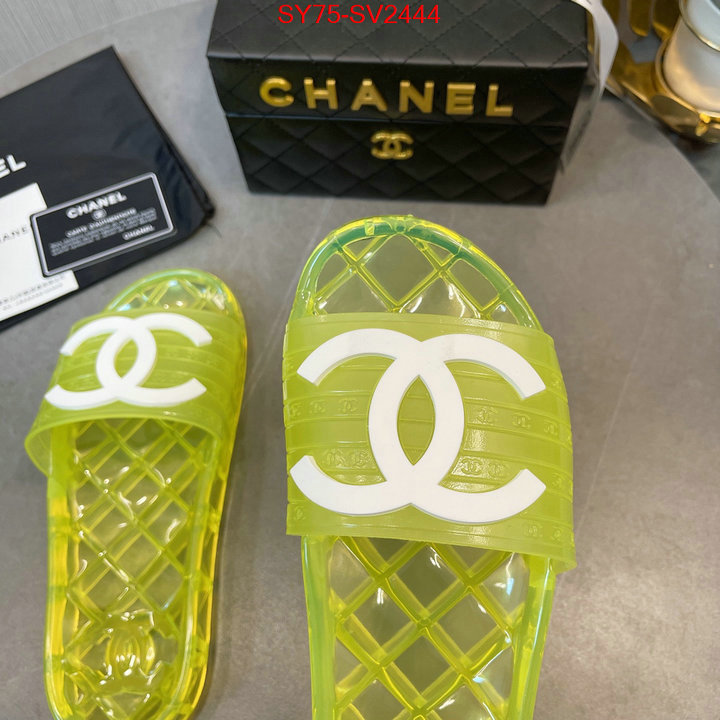 Men shoes-Chanel designer 1:1 replica ID: SV2444 $: 75USD