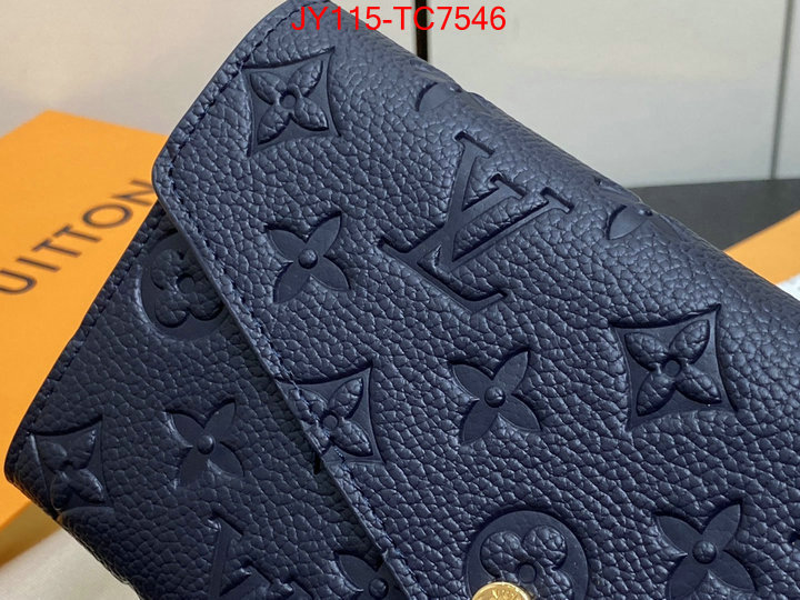 LV Bags(TOP)-Wallet what's best ID: TC7546 $: 115USD,