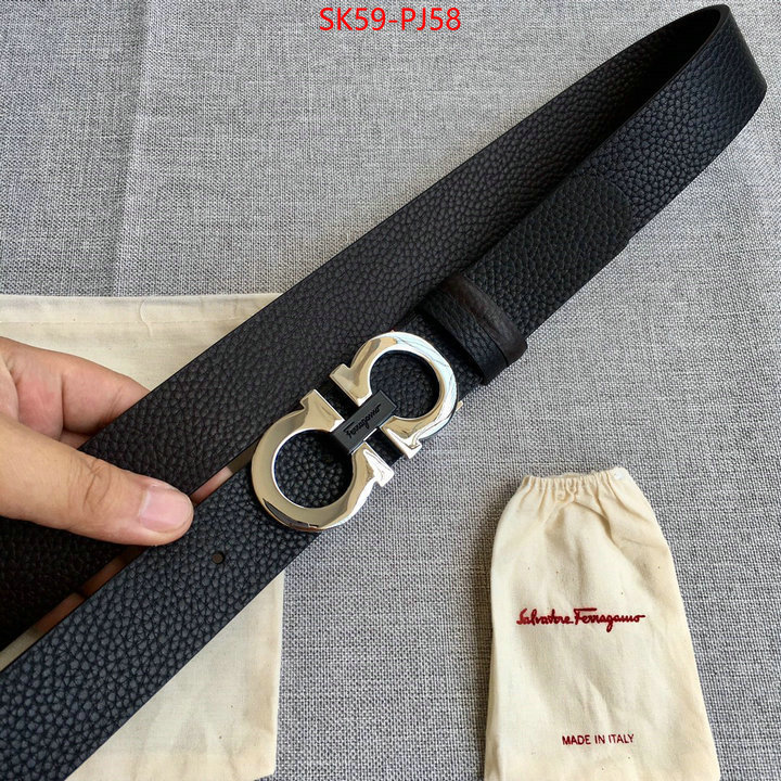 Belts-Ferragamo shop cheap high quality 1:1 replica ID: PJ58 $: 59USD