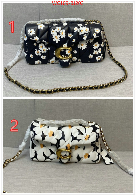 Coach Bags(4A)-Crossbody- best quality replica ID: BJ203 $: 109USD,