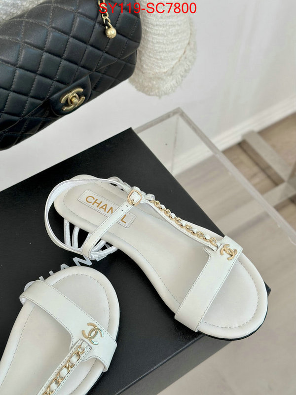 Women Shoes-Chanel what best designer replicas ID: SC7800 $: 119USD