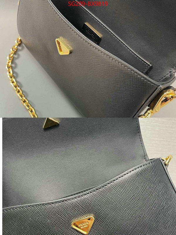 Prada Bags(TOP)-Crossbody- best wholesale replica ID: BX9819 $: 209USD,