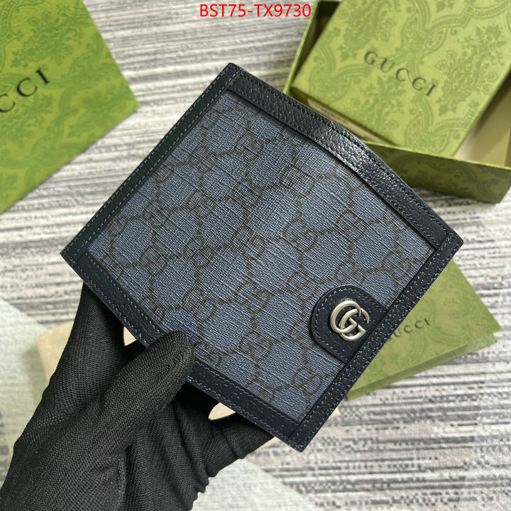 Gucci Bags(TOP)-Wallet- perfect ID: TX9730 $: 75USD,