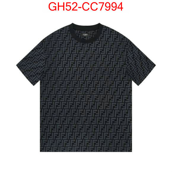 Clothing-Fendi brand designer replica ID: CC7994 $: 52USD