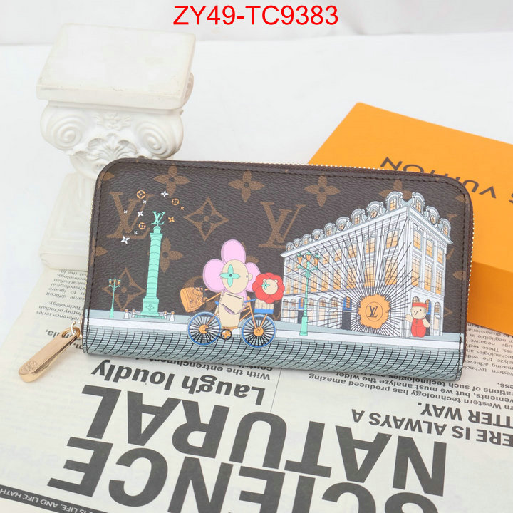LV Bags(4A)-Wallet replica aaaaa designer ID: TC9383 $: 49USD,