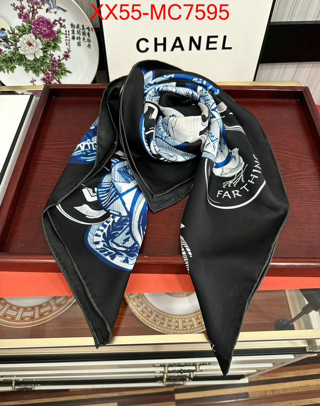 Scarf-Chanel mirror copy luxury ID: MC7595 $: 55USD