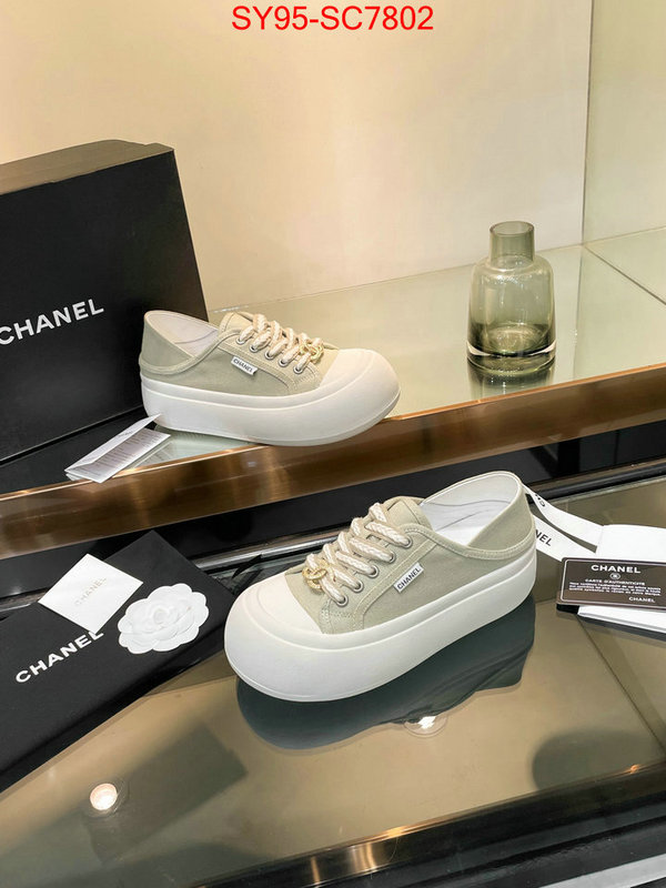 Women Shoes-Chanel high quality perfect ID: SC7802 $: 95USD