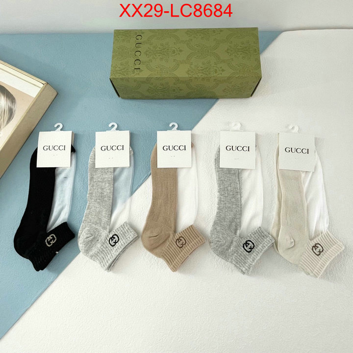 Sock-Gucci can you buy knockoff ID: LC8684 $: 29USD