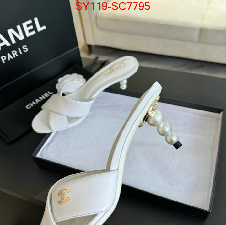 Women Shoes-Chanel for sale cheap now ID: SC7795 $: 119USD