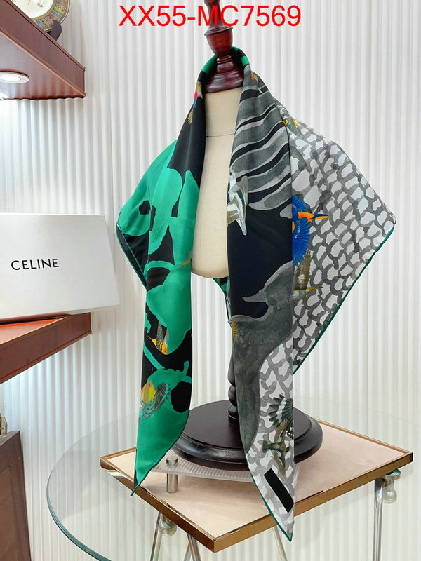 Scarf-CELINE fake high quality ID: MC7569 $: 55USD