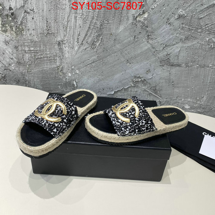 Women Shoes-Chanel we curate the best ID: SC7807 $: 105USD