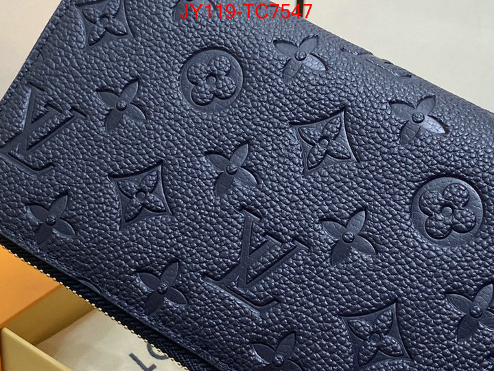 LV Bags(TOP)-Wallet wholesale replica ID: TC7547 $: 119USD,