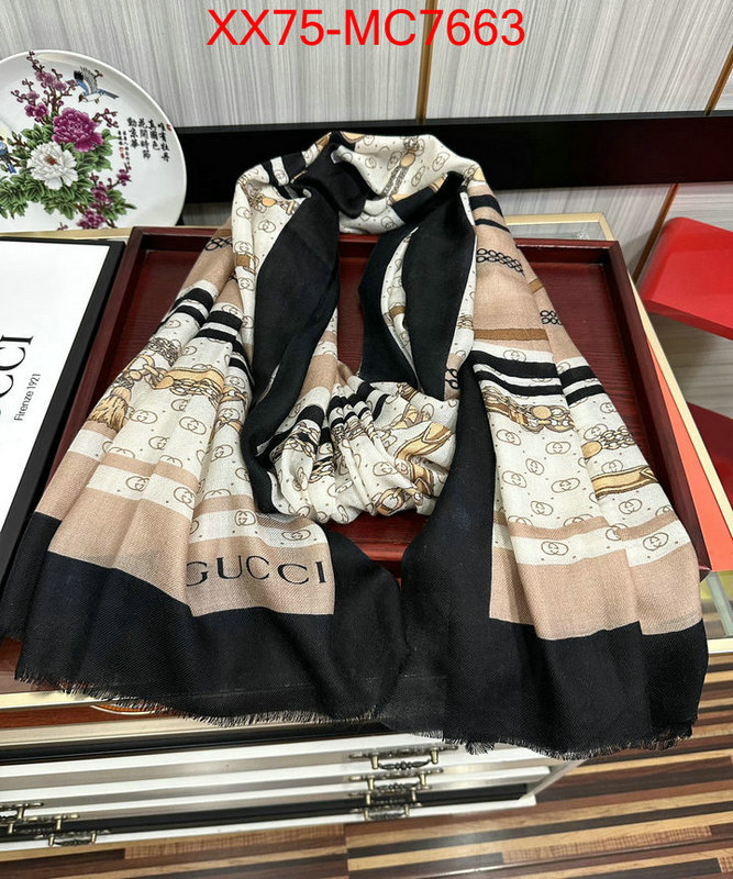 Scarf-Gucci buy cheap replica ID: MC7663 $: 75USD