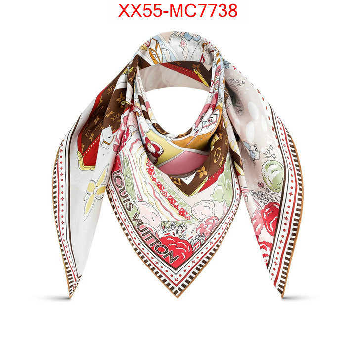 Scarf-LV outlet sale store ID: MC7738 $: 55USD