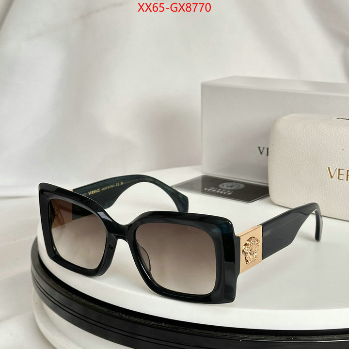 Glasses-Versace high quality replica designer ID: GX8770 $: 65USD