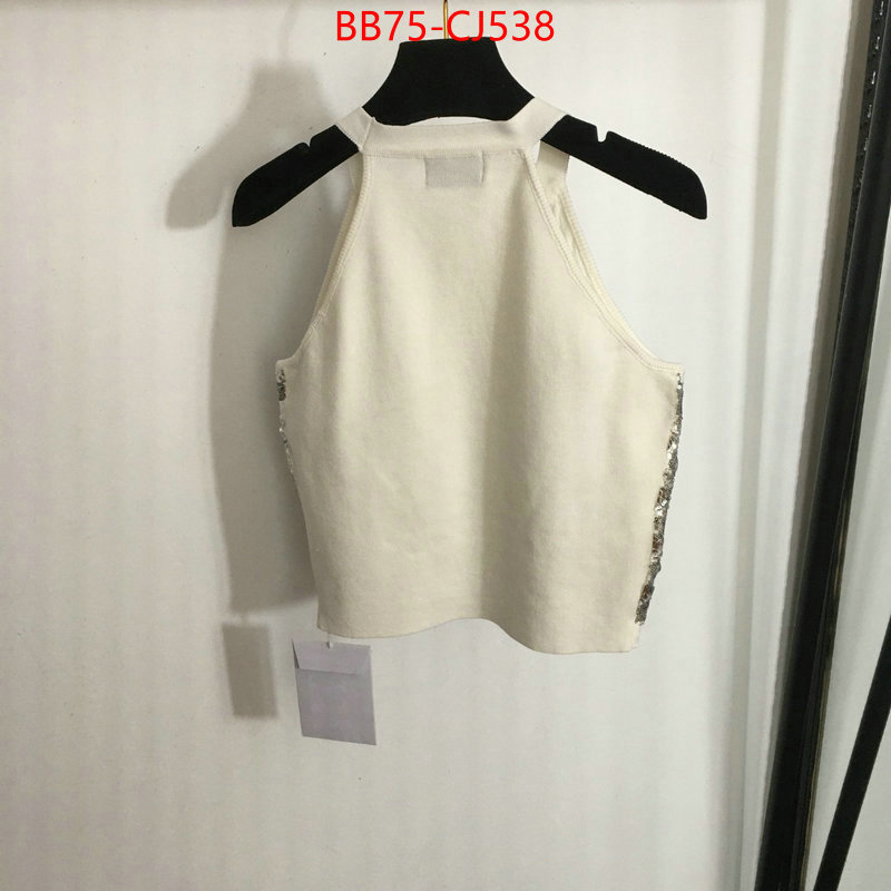 Clothing-Chanel buy 2024 replica ID: CJ538 $: 75USD