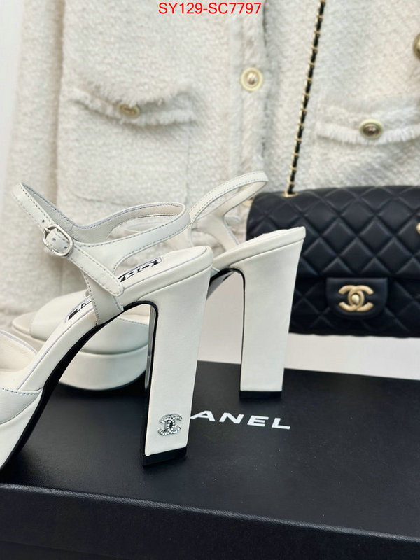 Women Shoes-Chanel buy top high quality replica ID: SC7797 $: 129USD