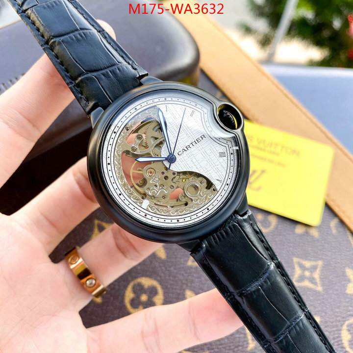 Watch(4A)-Cartier highest quality replica ID: WA3632 $: 175USD