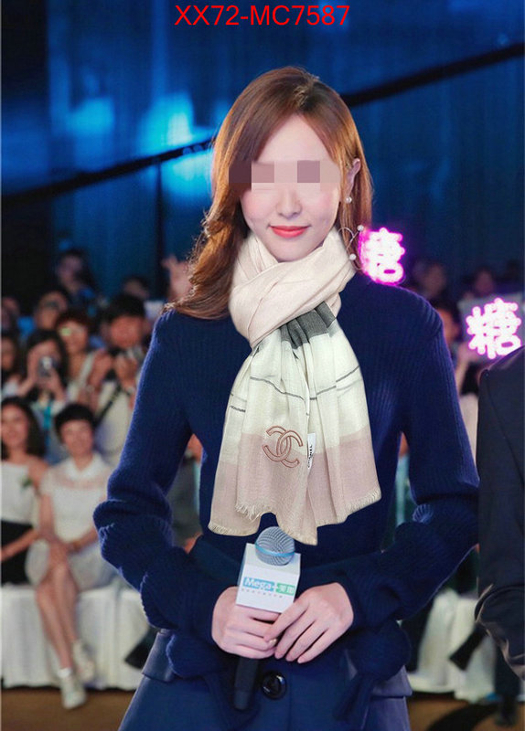 Scarf-Chanel best site for replica ID: MC7587 $: 72USD