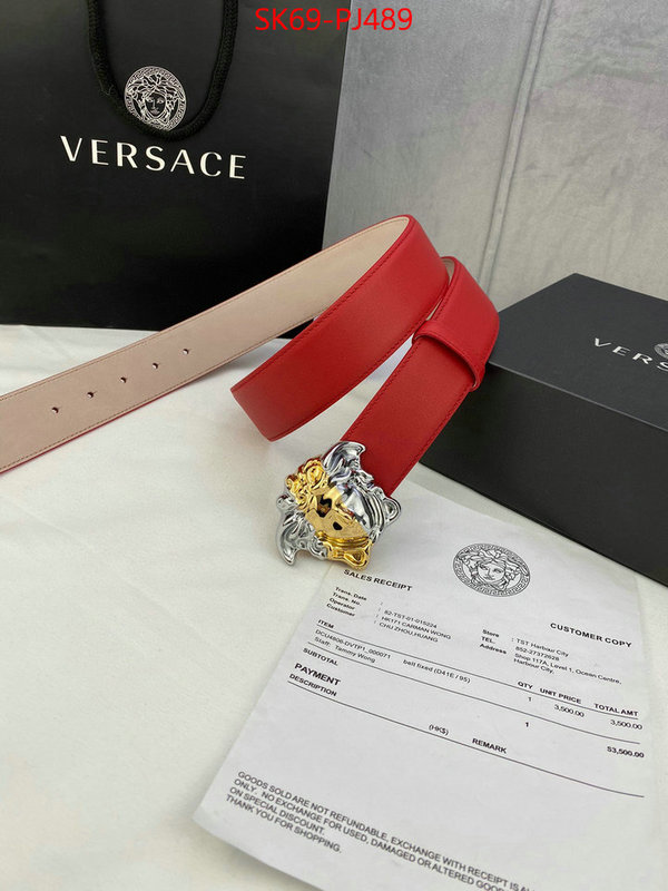 Belts-Versace aaaaa quality replica ID: PJ489 $: 69USD