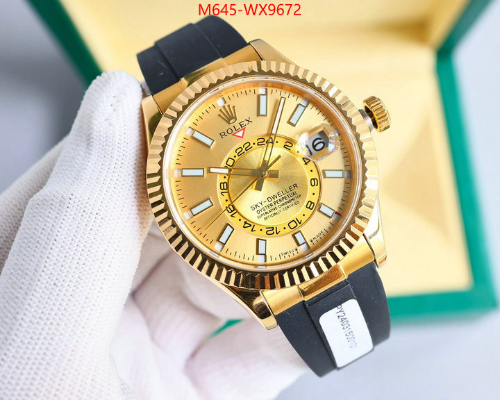 Watch(TOP)-Rolex supplier in china ID: WX9672 $: 645USD