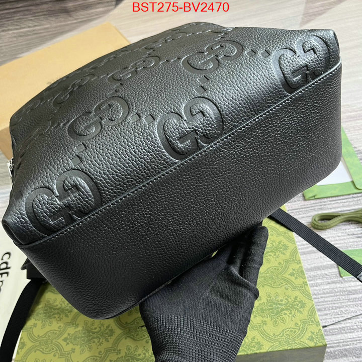 Gucci Bags(TOP)-Backpack- buy the best replica ID: BV2470 $: 275USD,