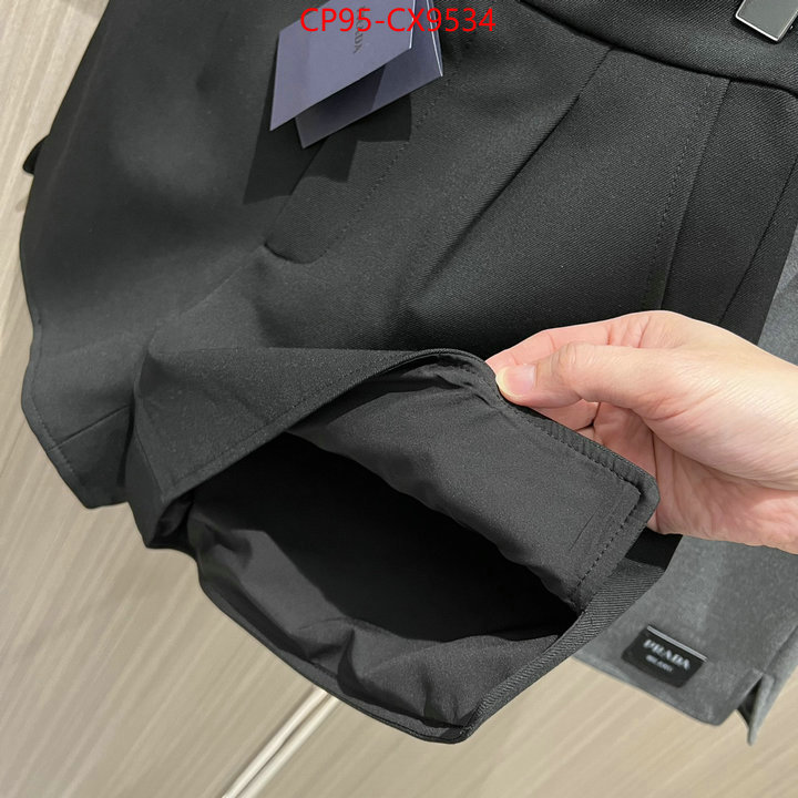 Clothing-Prada replica best ID: CX9534 $: 95USD