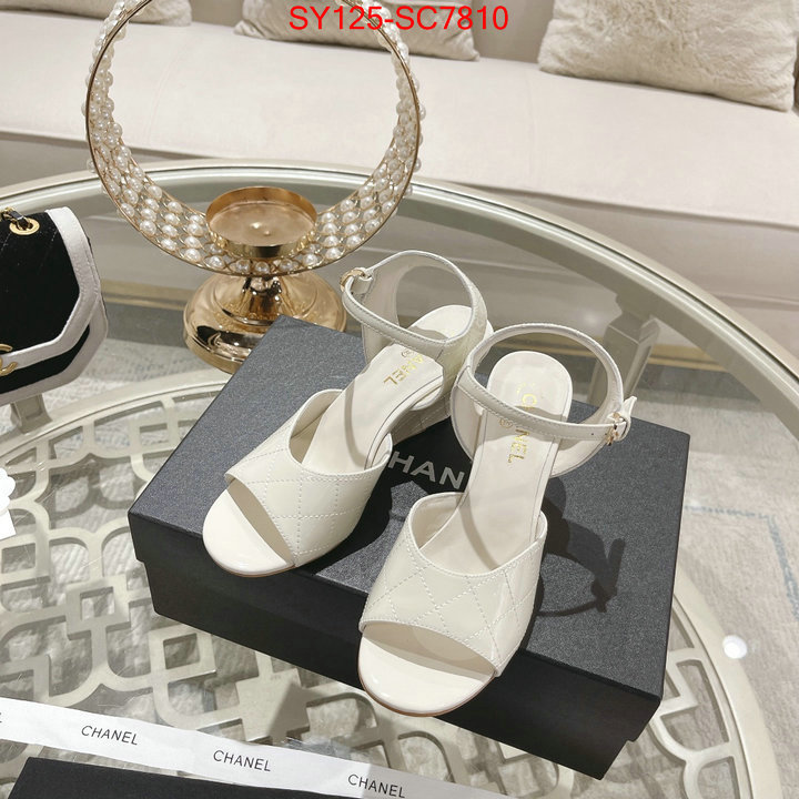 Women Shoes-Chanel sell online ID: SC7810 $: 125USD