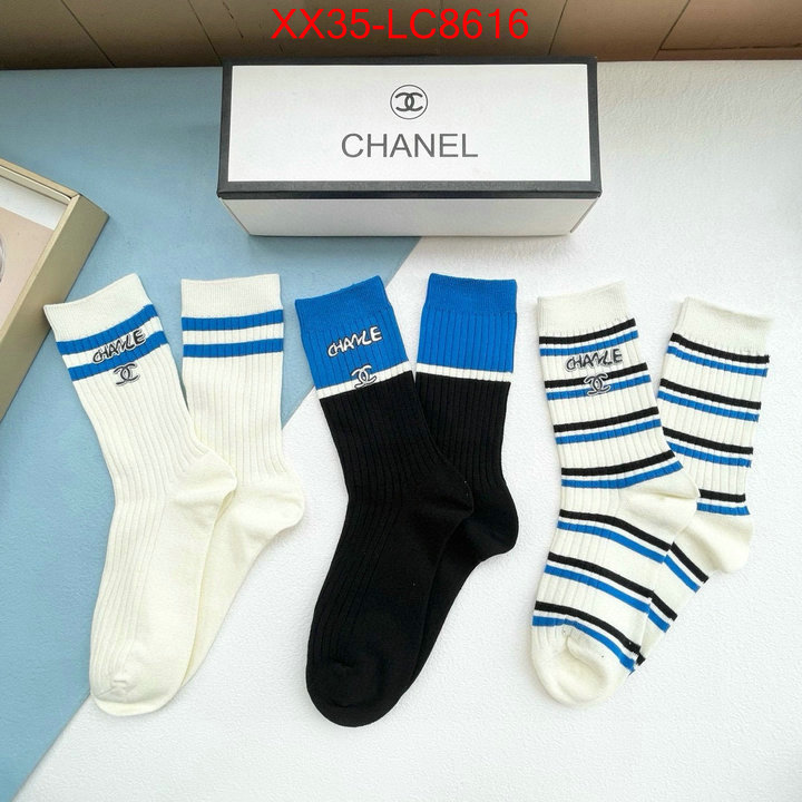 Sock-Chanel counter quality ID: LC8616 $: 35USD