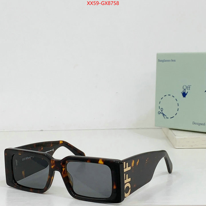 Glasses-Offwhite designer ID: GX8758 $: 59USD