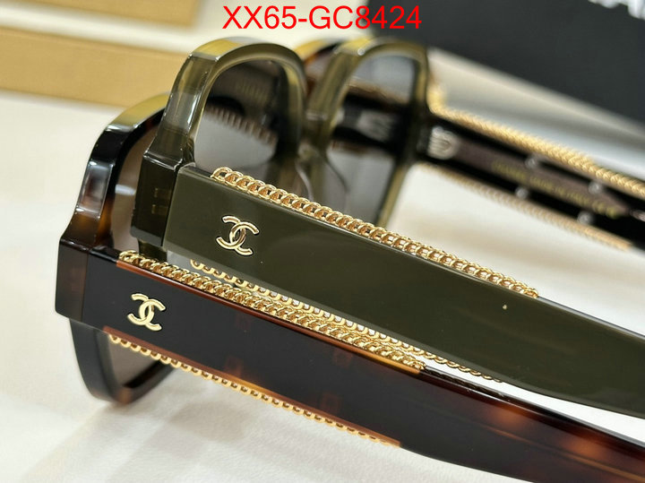 Glasses-Chanel shop cheap high quality 1:1 replica ID: GC8424 $: 65USD