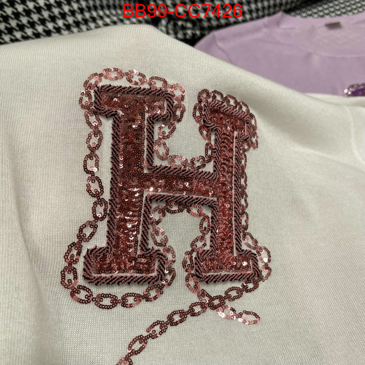 Clothing-Hermes top grade ID: CC7426 $: 99USD