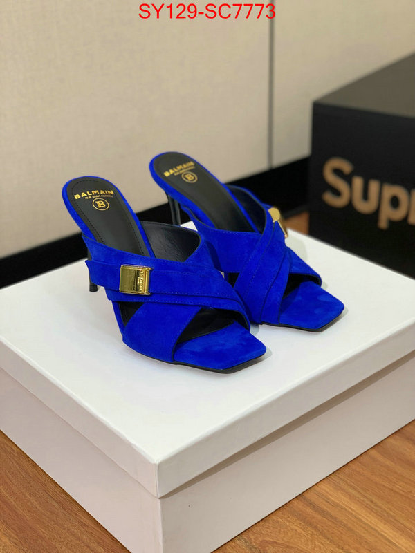 Women Shoes-Balmain shop designer replica ID: SC7773 $: 129USD