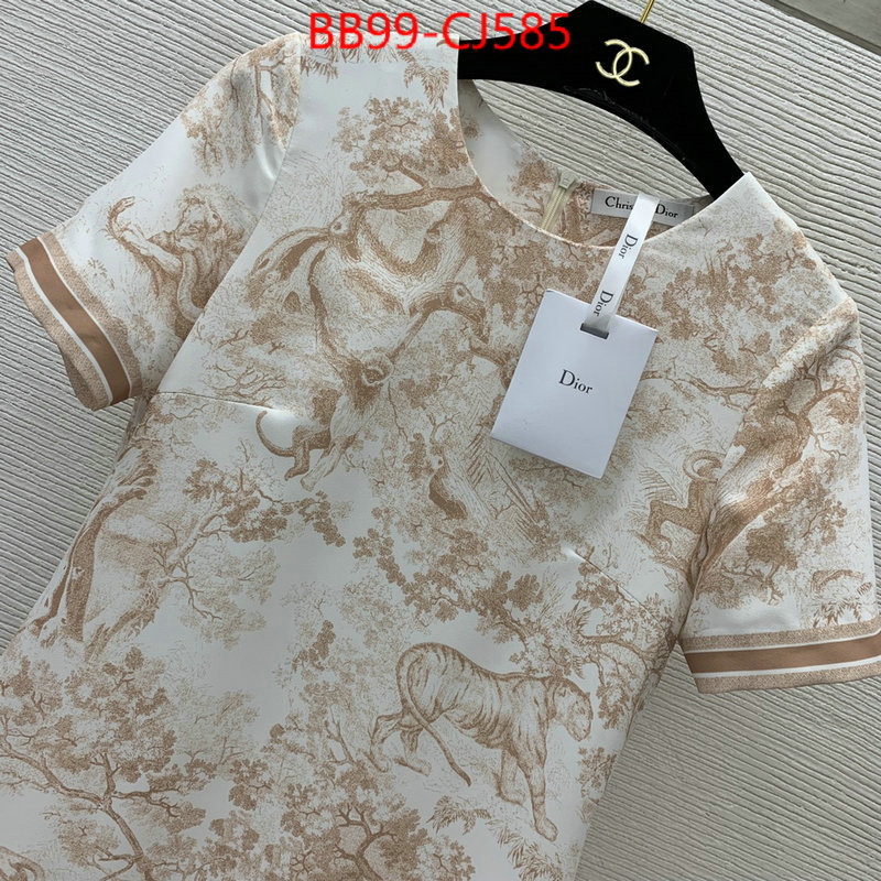 Clothing-Dior buy luxury 2024 ID: CJ585 $: 99USD