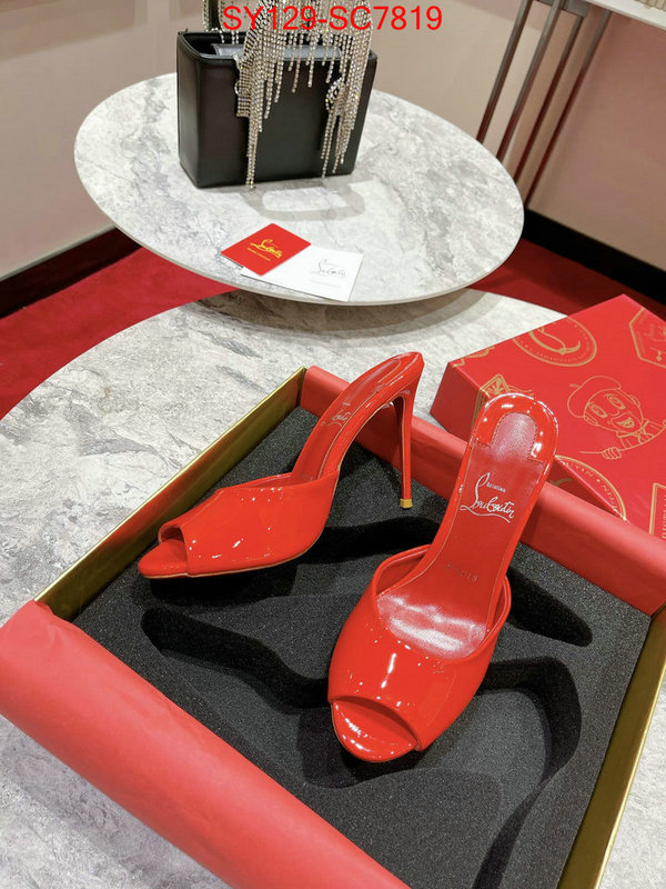 Women Shoes-Christian Louboutin buy cheap replica ID: SC7819 $: 129USD