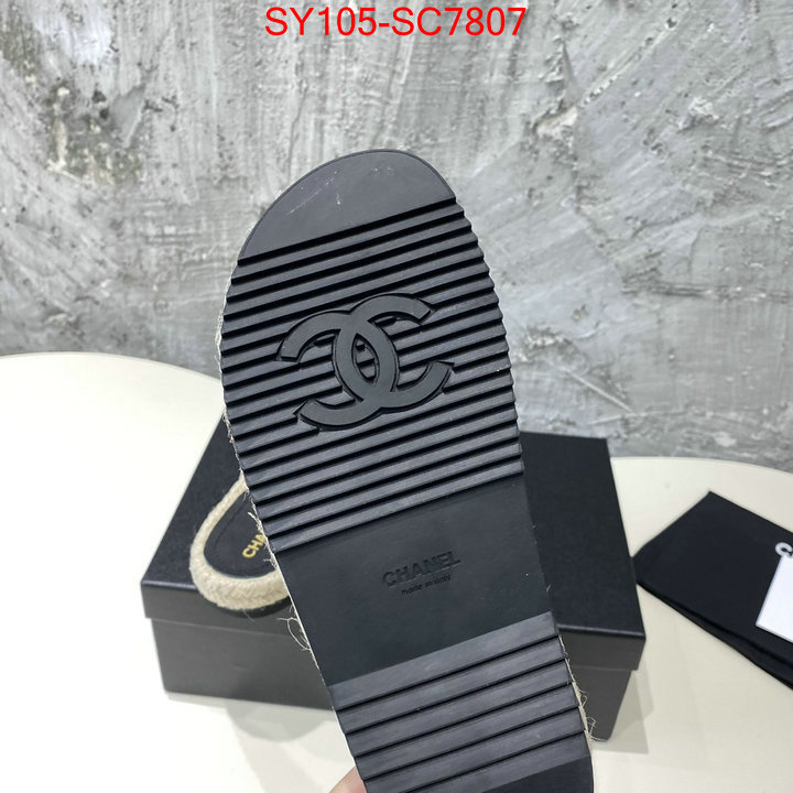 Women Shoes-Chanel we curate the best ID: SC7807 $: 105USD